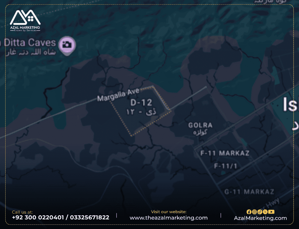 Sector D-12 Islamabad Location