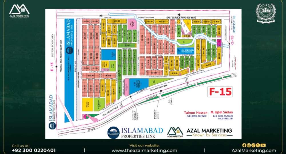 Sector F-15 Islamabad Master Plan