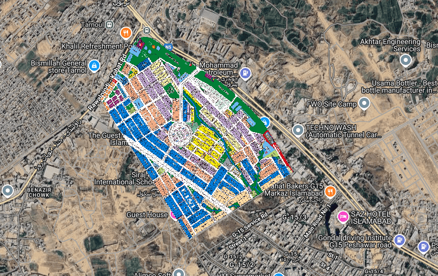 Sector F-14 Islamabad location
