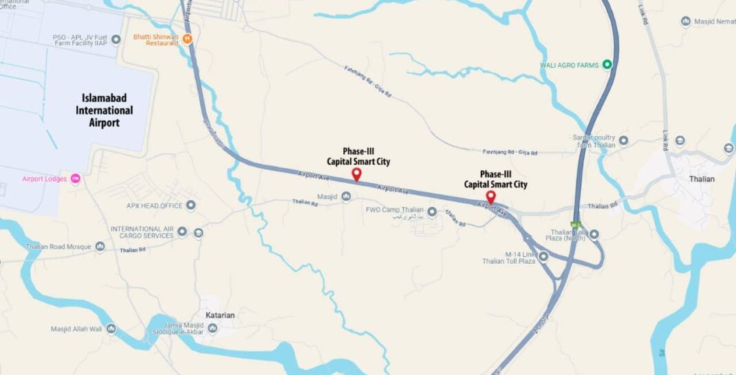 Capital Smart City Phase 3 Location